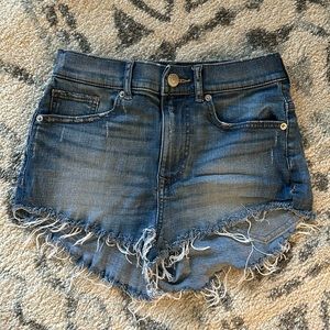 Size 0 Express Cheeky High Rise Shorts